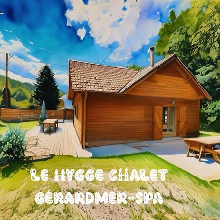 Le Hygge Chalet Gérardmer-Spa Anould Exterior foto