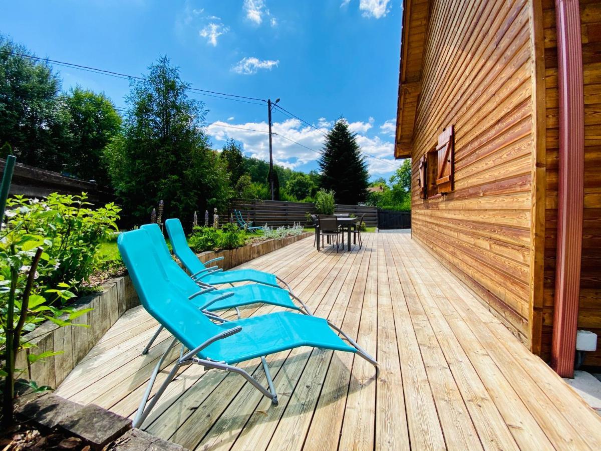 Le Hygge Chalet Gérardmer-Spa Anould Exterior foto