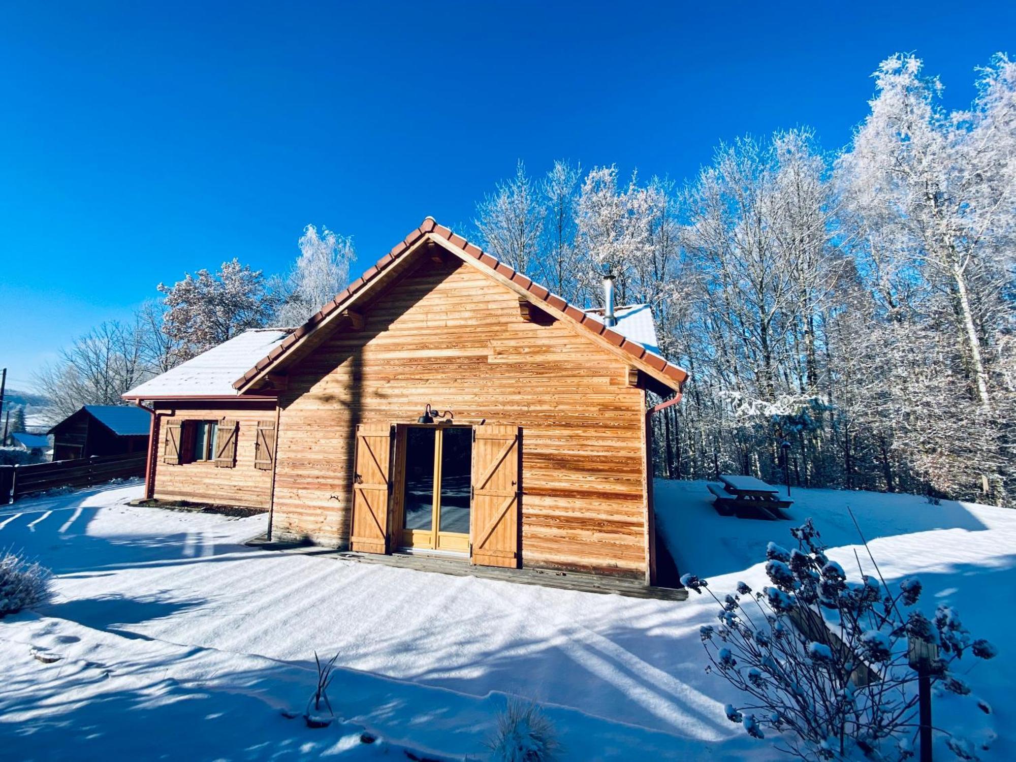 Le Hygge Chalet Gérardmer-Spa Anould Exterior foto